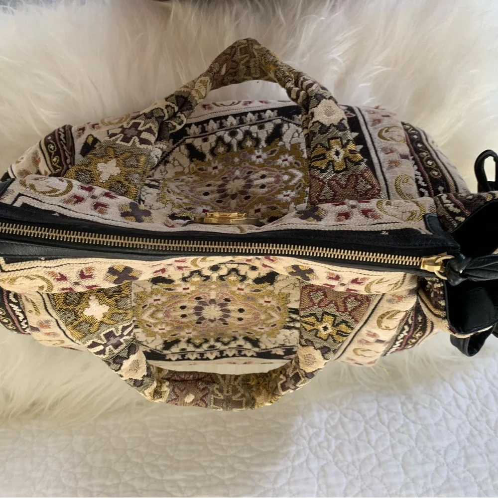 Authentic Verified Gucci Tapestry Hysteria Top Handle Bag - Picture 6 of 15
